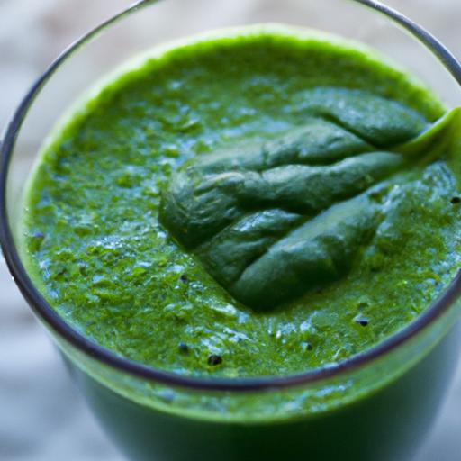 Energize Your Day with a Delicious Green Spinach Smoothie