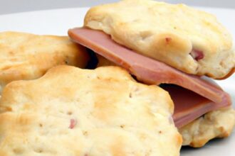 Savor the Flavor: Ham & Cheese Butter Swim Biscuits Recipe