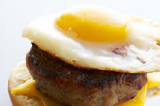 Morning Delight: Crafting the Perfect Sausage Egg Cheese Muffin
