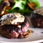 Savor Keto Burger Steak with Rich, Savory Mushroom Gravy