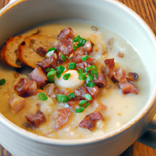 Crafting Authentic Homemade Polish Żurek with Sausage Delight