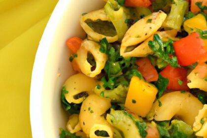 Bright & Fresh: Easy Vegan Pasta Salad Lunch Recipe