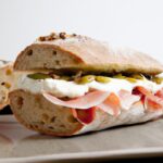 Decadent Mortadella Sandwich with Burrata & Pistachio Cream