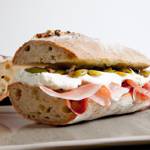 Decadent Mortadella Sandwich with Burrata & Pistachio Cream