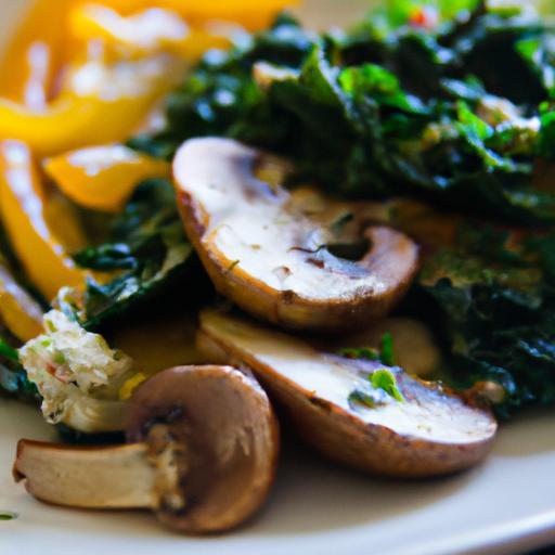 Wholesome Mushroom-Spinach Scrambled Eggs Recipe Boost