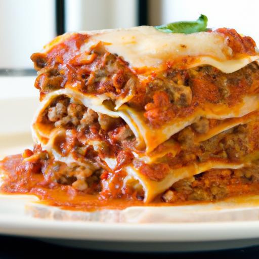 Layers of Tradition: Crafting Authentic Italian Lasagna Bolognese