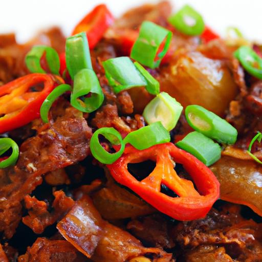 Crispy Chilli Beef Delight: Sweet ‍& Spicy Chinese Shreds