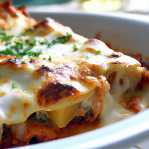 Classic Comfort: Traditional Lasagna with Creamy Béchamel