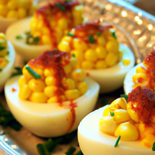 Spice Up Snack Time with Zesty Street Corn Deviled Eggs