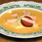 Savor Authentic Homemade Polish Żurek with Sausage Delight