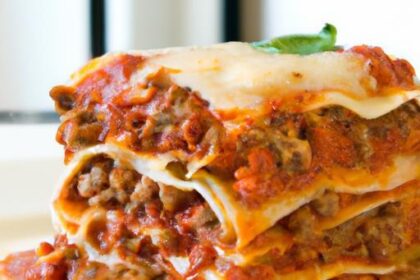 Layers of Tradition: Crafting Authentic Italian Lasagna Bolognese