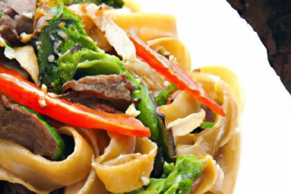 Power-Packed Mongolian Beef Noodles: High-Protein JLalsamfit Boost
