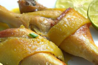Zesty Vietnamese Lemongrass Chicken: Bone-In Leg Quarters