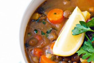Hearty Lentil Minestrone Soup: A Wholesome Italian Classic