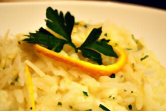 Bright & Creamy Lemon Parmesan Risotto: Homemade Italian Delight
