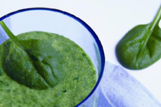 Energize Your Day with This Delicious Green Spinach Smoothie