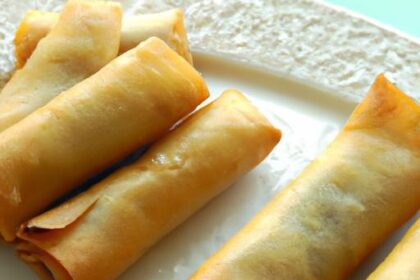Morning Delight: How to Make Crispy Breakfast Egg Rolls