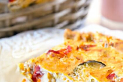 Morning Bliss: How to Make a Breakfast Tortilla Quiche Bake