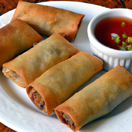 Morning Delight: How to Make Crispy Breakfast Egg Rolls