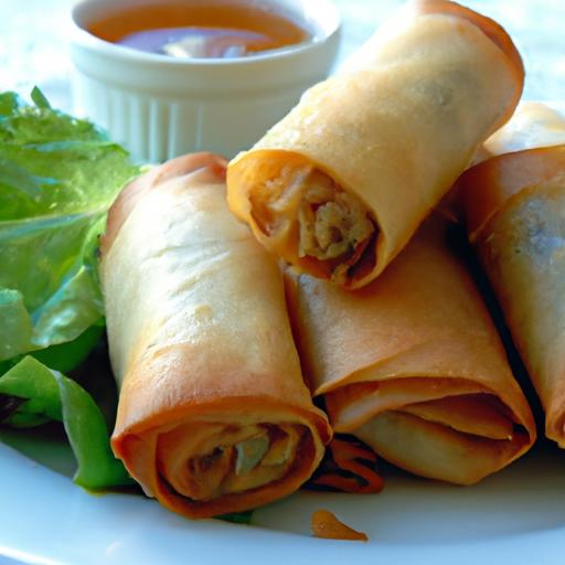 Morning Crunch: delightful breakfast egg Rolls to Savor