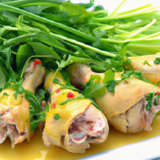 Aromatic Vietnamese Lemongrass chicken ‌Leg Quarters Delight