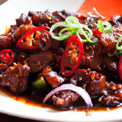 Crispy Chilli Beef: The​ Perfect Balance of heat and Crunch