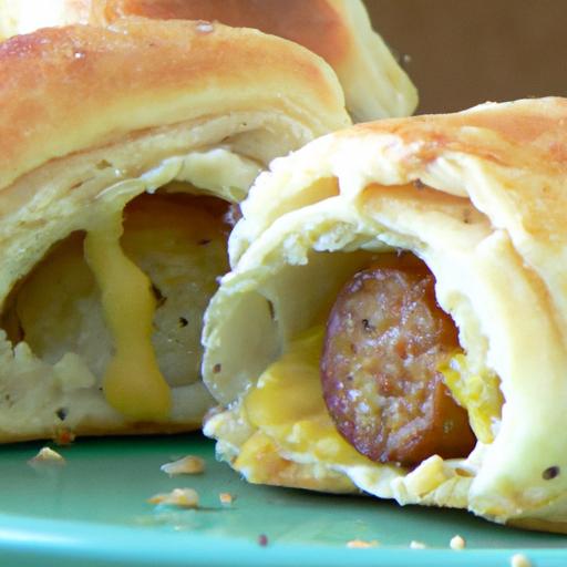 Savor sausage & egg Rolls: Your Hearty Morning Boost