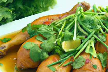 Aromatic Vietnamese Lemongrass Chicken Leg Quarters Delight