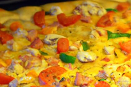 Power-Packed Pizza: High-Protein, Low-Carb Delight Recipe!