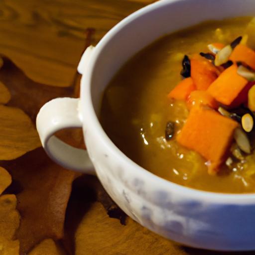 Creamy Pumpkin Wild Rice Soup: A Nourishing Vegan Delight
