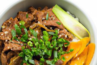 Power-Packed Asian Beef & Rice Bowls: High-Protein Meals