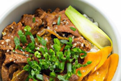 Power-Packed Asian Beef & Rice Bowls: High-Protein Meals