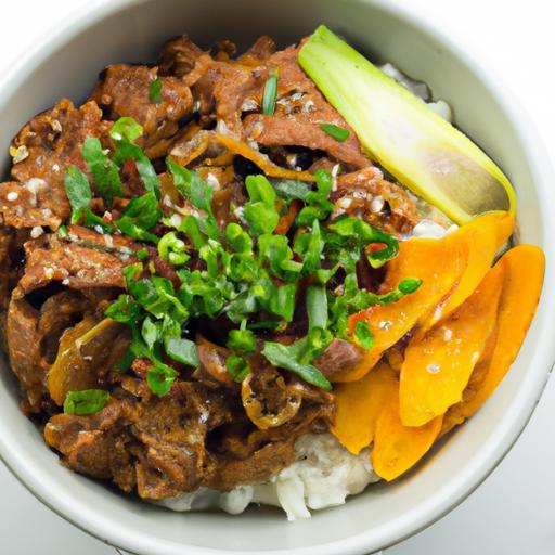 Power-Packed Asian Beef & Rice Bowls: High-Protein Meals