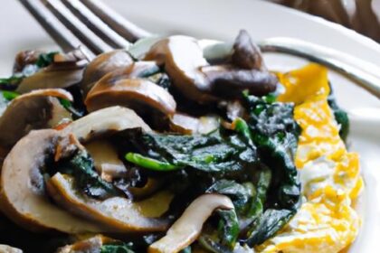 Wholesome Mushroom-Spinach Scrambled Eggs Recipe Guide