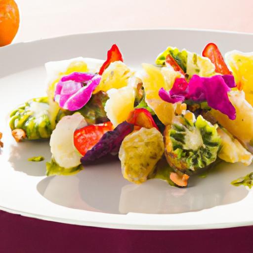 Fresh Fall Flavor: Winter Fruit Salad with Orange Poppy Dressing