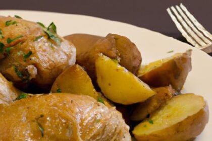 Comfort in a Bowl: Easy Stewed Chicken & Potatoes Recipe