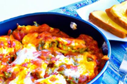 Power-Packed Mornings: High Protein Tortilla Breakfast Bake