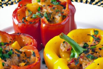 Power-Packed High Protein Unstuffed Peppers: A Healthy Twist