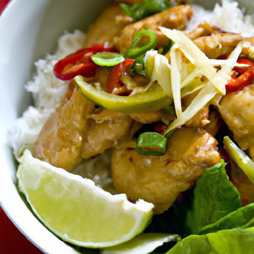 Savor the Zesty Flavor of Vietnamese​ Lemongrass Chicken