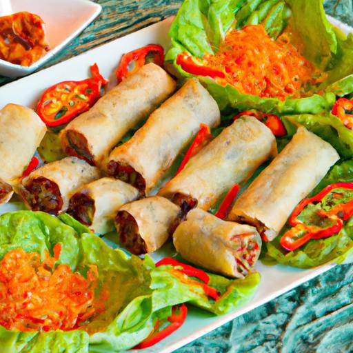 Crunchy crispy Beef Spring‍ Rolls: A Flavorful Delight