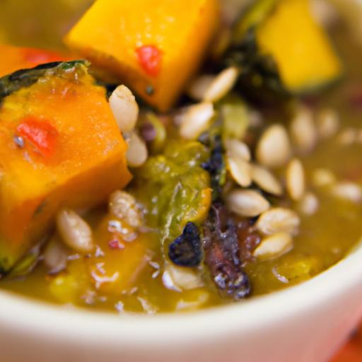 Hearty Pumpkin Wild Rice Soup: A nourishing Vegan Delight