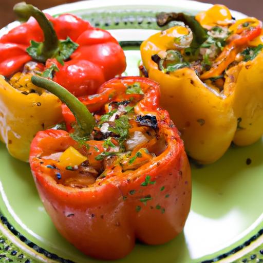 Power-Packed High Protein Unstuffed Peppers: A ⁢Healthy Twist