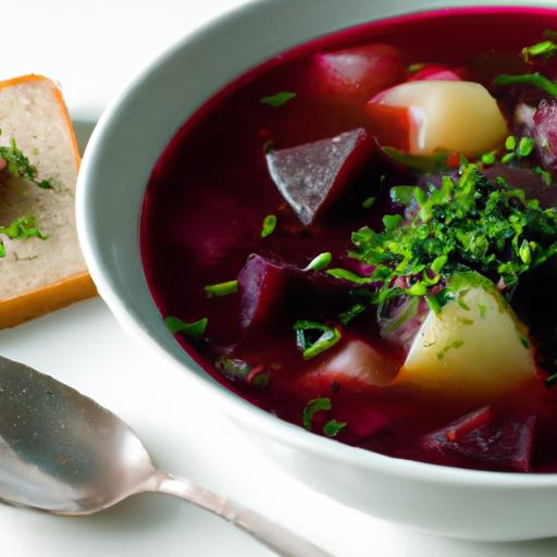 Hearty Vegetarian Russian Borscht: Tradition with a Twist