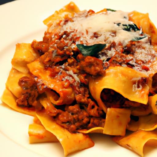 Savoring Tradition: Ragù alla Bolognese with Pappardelle Guide