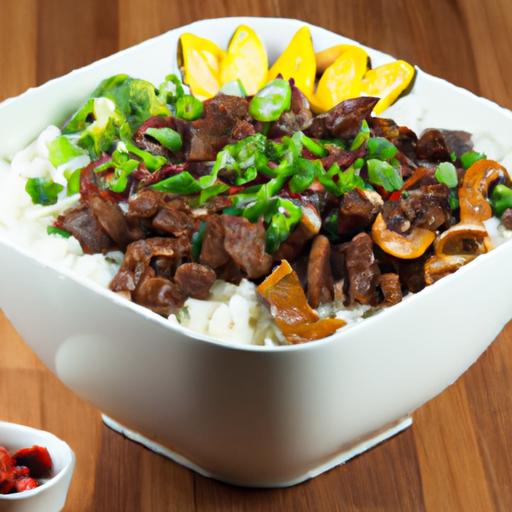 Power-Packed Asian Beef & Rice Bowls: High-Protein Meals