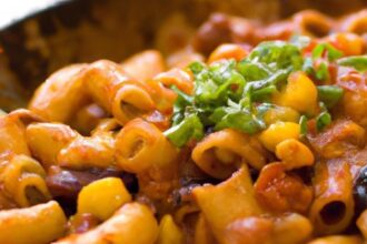 Hearty One-Pot Vegetarian Chili Mac: Easy Comfort Food