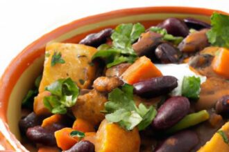 Hearty Black Bean & Sweet Potato Stew: A Flavorful Comfort