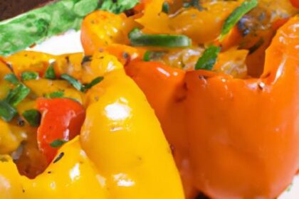 Power-Packed Delight: High Protein Unstuffed Peppers Recipe