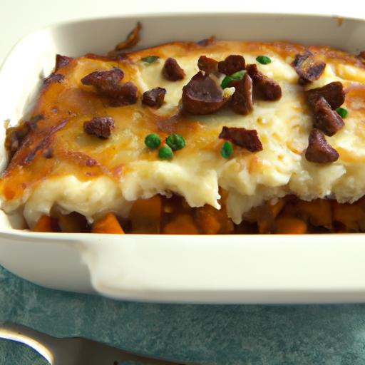 Twist on Tradition: Shepherd's Pie with Sweet​ Potato Topping