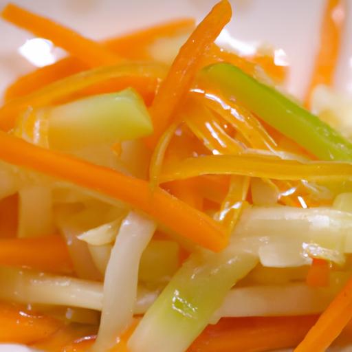 Zesty Vietnamese Pickled Daikon & Carrot: A ​Tangy Tradition
